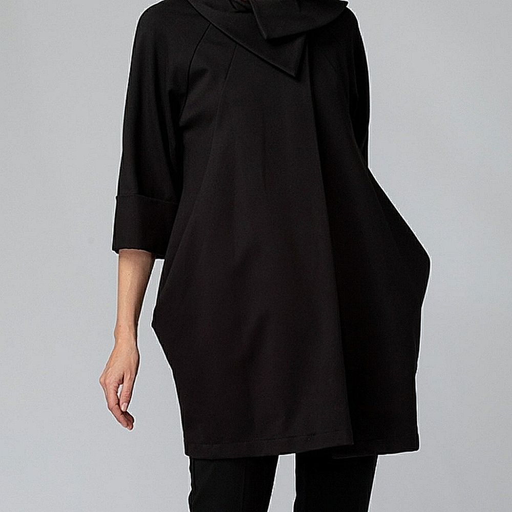 Cowl Neck Coat